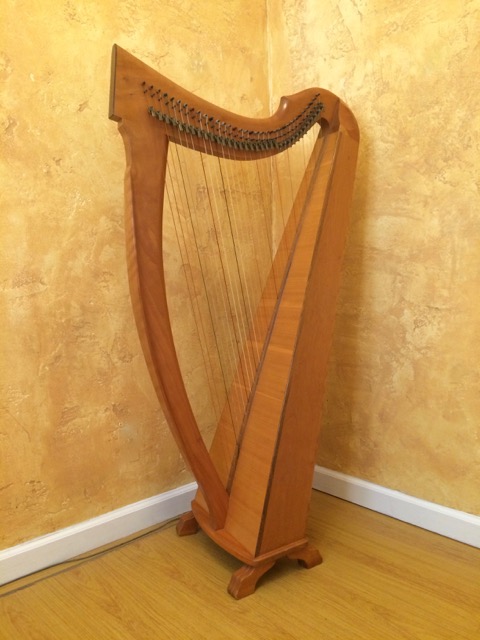Triplett Celtic harp for rent